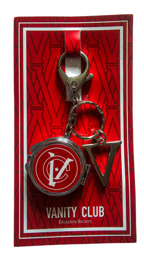 [VNCACKC-CIR] Vanity Keychain Circle Red